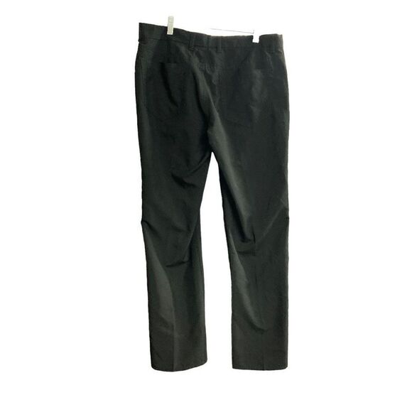 Louise Raphael‎ Men's Tailored Black Mid-Rise Zip-fly Chino Pants Size 33x30 - Picture 1 of 9